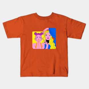 Pop Art Girl Kids T-Shirt